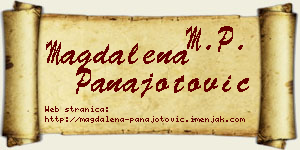 Magdalena Panajotović vizit kartica